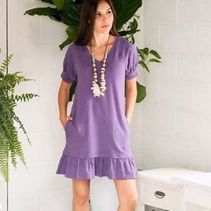 EVYSTREE COMFY PURPLE HOODIE /SWEATER Dress XS